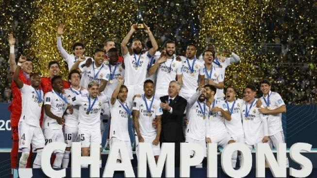 Gelar Juara Piala Dunia Antarklub Jadi Trofi Ke-100 Real Madrid, Berikut Daftar Lengkapnya