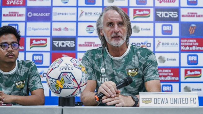 Dewa United Pesta Gol ke Gawang RANS Nusantara FC, Begini Komentar Jan Olde Riekerink