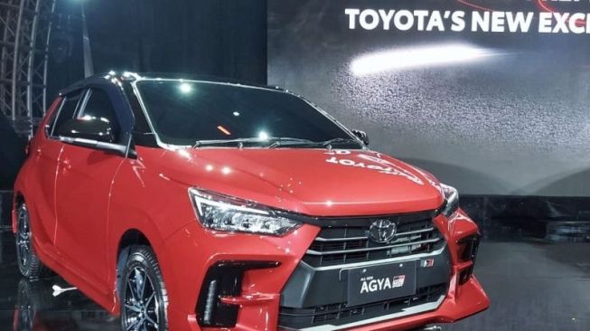 Diluncurkan Toyota di Indonesia Senin (13/2/2023), harga Agya GR Sport masih dirahasiakan. [Antara]
