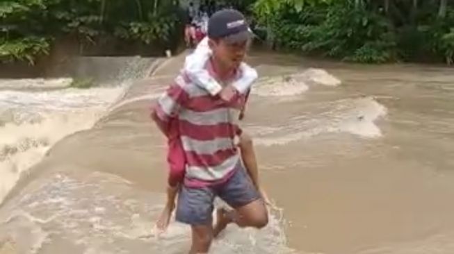 Terendam Banjir, Sekolah di Playen Gunungkidul Terpaksa Diliburkan