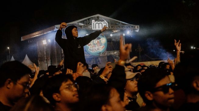 Keseruan konser Collabonation Tour Purwokerto. (Dok: Indosat im3)