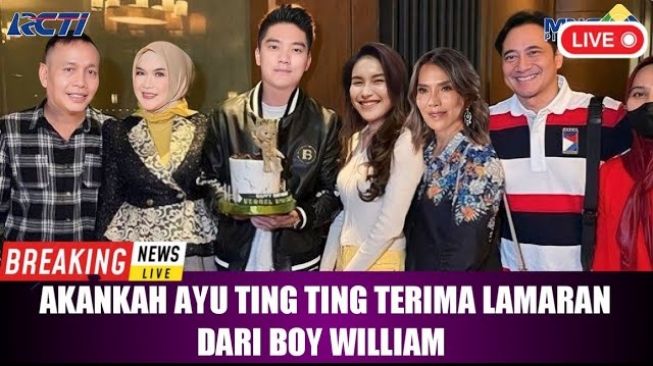 CEK FAKTA: Boy William Bakal Lamar Ayu Ting Ting Sepulangnya Liburan dari Eropa, Benarkah? (YouTube/TOPIK PANAS)