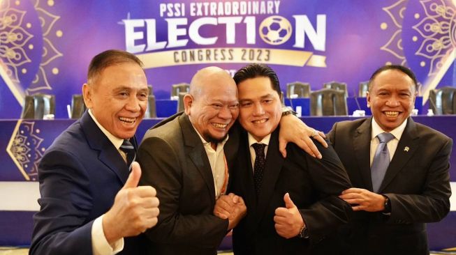 Sah! Erick Thohir Resmi Jadi Ketua Umum PSSI Periode 2023-2027