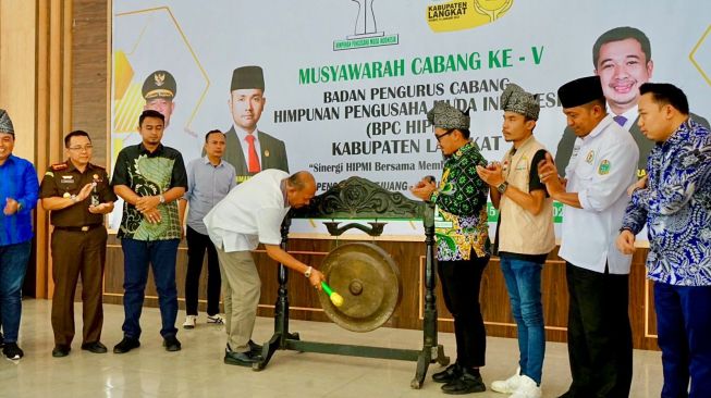 Thomas Saputra Terpilih Pimpin HIPMI Langkat, Ini Pesan Afandin