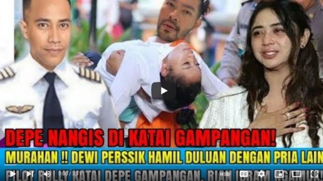 Video dari akun YouTube Vemi Liar mengabarkan soal Rian Ibram ngamuk mendengar Dewi Perssik dituduh hamil duluan. 