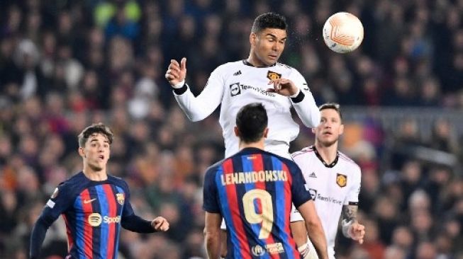 Hasil Liga Europa: Sengit, Laga Barcelona vs Manchester United Berakhir Imbang 2-2