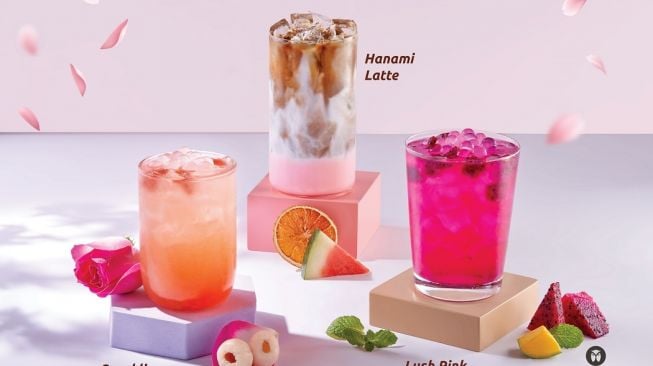 Teman Baru Bersantai, Deretan Menu Ini Terinspirasi dari Warna-Warna Musim Semi di Jepang