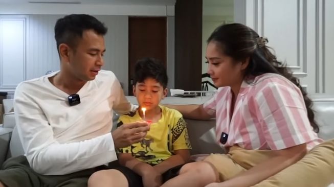 Momen kejutan ultah Raffi Ahmad dan Nagita Slavina (YouTube Rans Entertainment)