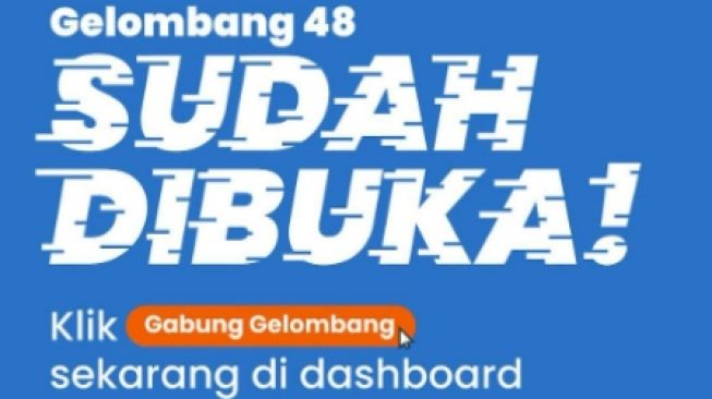 Cara Daftar Kartu Prakerja Gelombang 48, Kuota 10 Ribu Peserta Saja, Sudah DIBUKA!