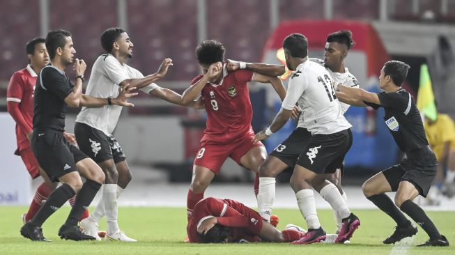 Minta Maaf, Federasi Fiji Pulangkan Pemain yang Tonjok Penggawa Timnas Indonesia U-20 Frengky Missa