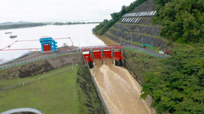 Sungai Bengawan Solo Sempat ke Level Siaga, Begini Kondisi Waduk Gajah Mungkur Wonogiri