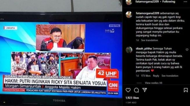 Curhatan Salah Satu Hakim di Kasus Ferdy Sambo, Morgan Simanjutak: Aku Sudah Capek