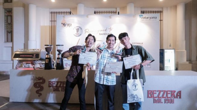 Berlangsung Sukses di Bandung, Roadshow Bezzera Latte Art Competition 2023 Masih Terus Berjalan