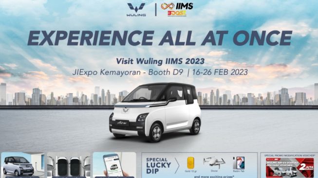 Wuling Mengusung Semangat Experience All At Once di Pameran IIMS 2023