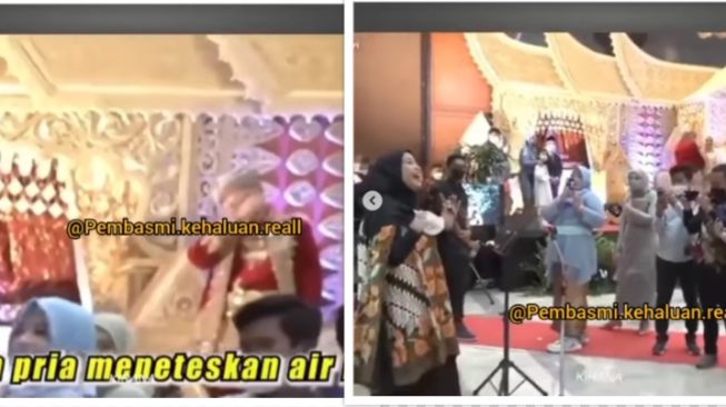 Prank Tantri Kotak Bikin Mempelai Nangis, Netizen: Rejeki Nomplok Pengantin