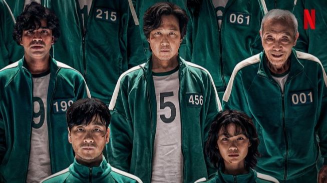 Para pemain dalam serial Netflix Squid Game [hancinema]