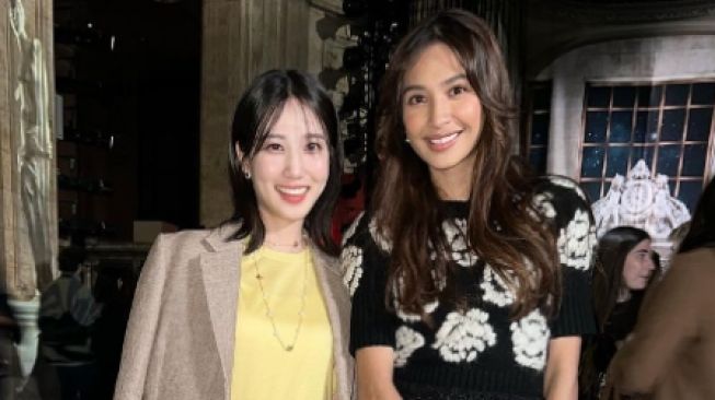 Hadiri Acara di New York, Mikha Tambayong Pamer Foto Bareng Park Eun Bin