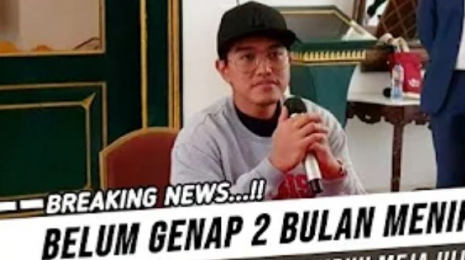 CEK FAKTA: Belum Genap Dua Bulan Menikah, Kaesang dan Erina Tempuh Meja Hijau, Benarkah?