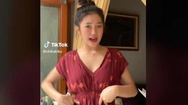 Potret Chandrika Chika. (TikTok/ chikakiku)