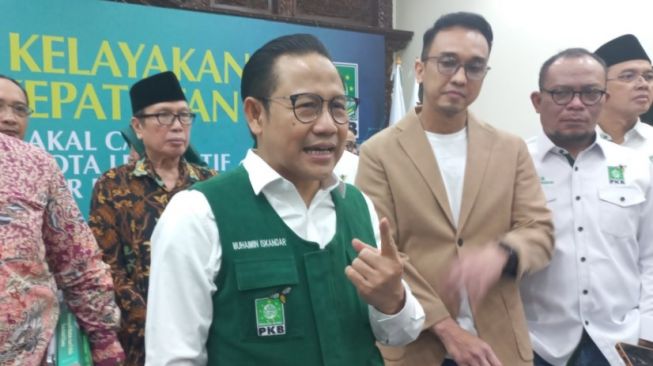 Ditanya Soal Peluang Anies Jadi Cawapresnya, Cak Imin: Belum Kepikiran