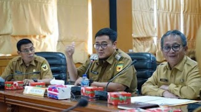 Wabup Rapat Bersama OPD Tentang Target Kinerja Pemkab Tanah Datar