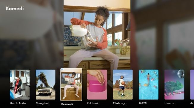 TikTok TV hadir di Indonesia. [TikTok]