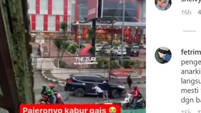 Ugal-Ugalan, Tabrak Lari Sampai Diamuk Massa di Depan Mal di Palembang, Ternyata Mobil Mewahnya Hasil Curian