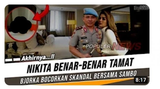 CEK FAKTA: Skandal Ferdy Sambo dan Nikita Mirzani di Hotel Terbongkar, Benarkah?