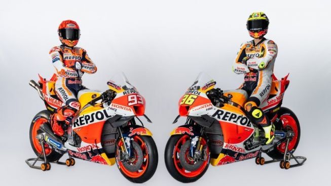 Tim Repsol Honda Pamerkan Livery Baru, Marc Marquez: Motor Ini Terlihat Luar Biasa