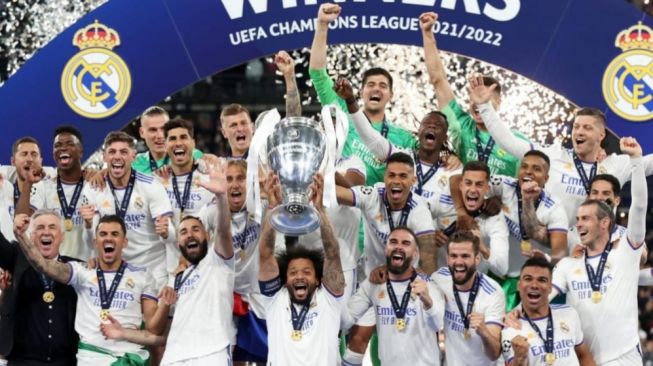 Real Madrid juara Liga Champions di musim 2021-2022 (Instagram.com/realmadrid)