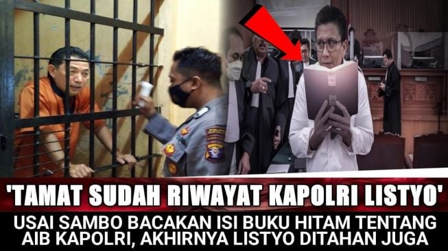 CEK FAKTA: Buku Hitam Ferdy Sambo Bongkar Aib Kapolri Listyo Sigit, Benarkah?