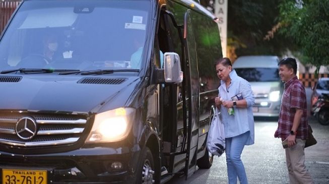 Suasana santai dalam rangkaian Mercedes-Benz Luxury Golf Experience di Bangkok, Thailand (21-23/2/2023), seluruh kendaraan yang digunakan adalah Meredes-Benz [PT MBDI].