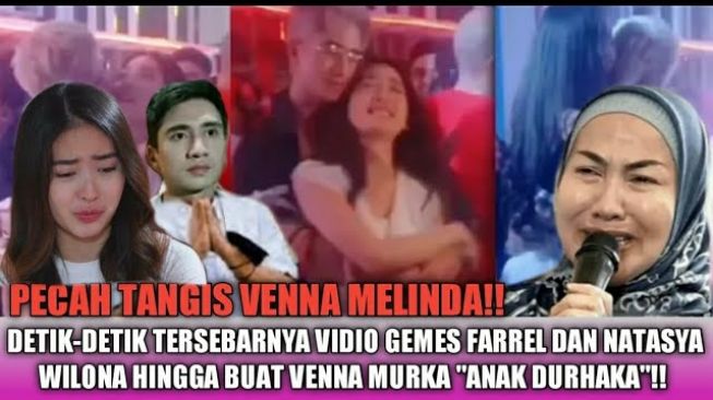 CEK FAKTA: Tangis Venna Melinda, Verrell Bramasta Akui Video Hot dengan Natasha Wilona, Benarkah?