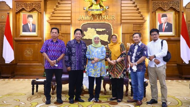 Serius Dorong Kemajuan Teknologi, Gubernur Khofifah Optimis Jatim Media Summit 2023 Bawa Media Lokal Naik Kelas