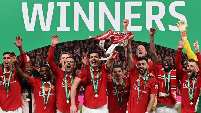 Final Piala Liga Inggris: Tundukkan Newcastle, Manchester United Akhiri 6 Tahun Puasa Gelar