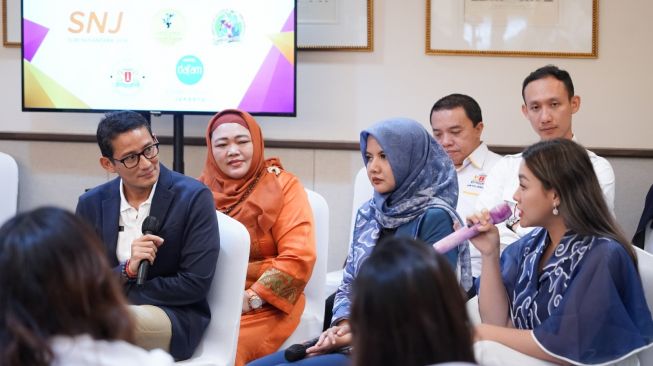 Sandiaga Uno Gandeng Kadin DKI Jakarta Ciptakan 4,4 Juta Lapangan Kerja