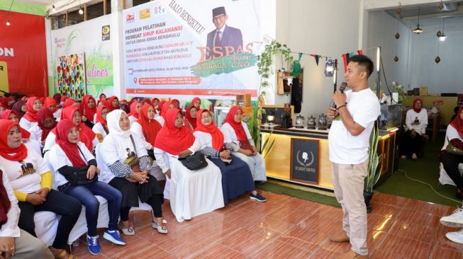 Hasil Berlipat Dari Budidaya Jeruk Kalamansi, Espas Sahabat Sandiaga Uno Majukan Ekonomi Bengkulu