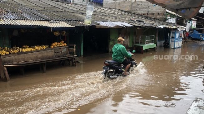 Hujan Deras Guyur Jakarta, 18 Pohon Tumbang Timpa Warung Hingga Pagar Rumah