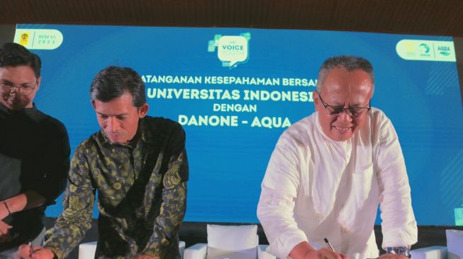 UI dan Danone-AQUA Gandeng BEM UI untuk Ajak Mahasiswa Bijak Seleksi Produk Konsumsi