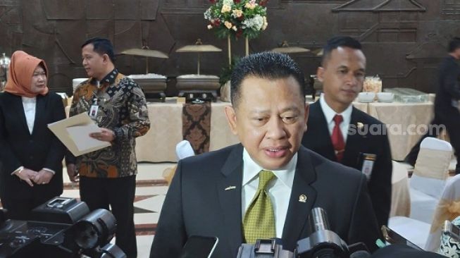 Wakil Ketua Umum DPP Partai Golkar, Bambang Soesatyo alias Bamsoet. (Suara.com/Bagaskara)