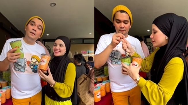 Momen Kenangan Manis Indra Bekti dan Aldila Jelita (Instagram/@indrabekti)