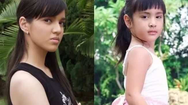 Potret Kemiripan Nia Ramadhani saat Kecil dan Anak Sulung (instagram/@ramadhaniabakrie)