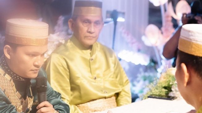 Potret Akad Nikah Adik Indah Permatasari (Instagram/@sintamutiarabell)