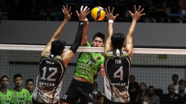 Proliga 2023: STIN BIN vs LavAni Jadi Laga Penentu Final Four Putaran I