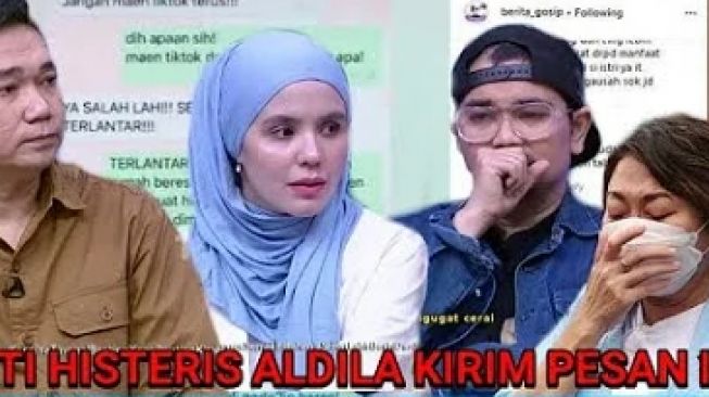 CEK FAKTA: Indra Bekti Histeris Baca Pesan Aldila Jelita Hingga Ungkit Harta Gono Gini, Benarkah?