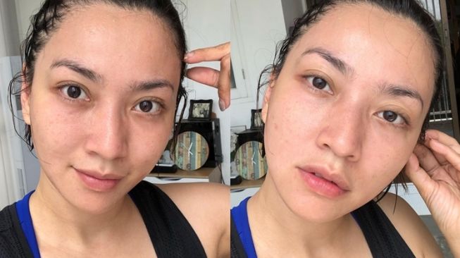 Pesona Hesti Purwadinata Tanpa Makeup (Instagram/@hestipurwadinata)