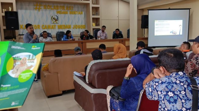 Kepling di Medan Johor Diajak Gabung Jadi Agen Pegadaian