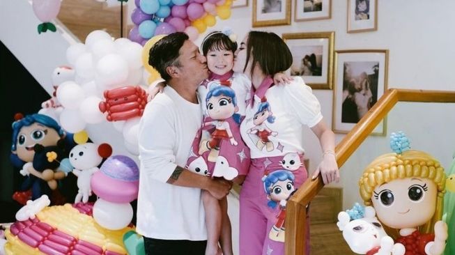 Ultah Anak Artis yang Ditayangkan di TV (Instagram/@gisel_la)