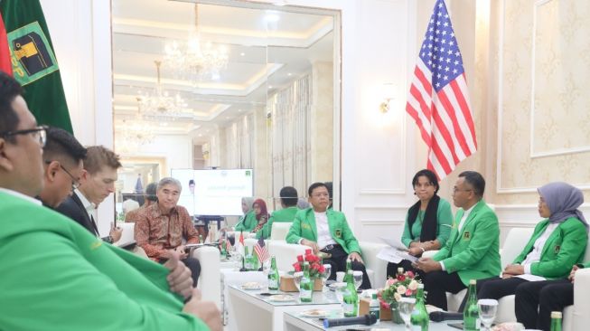 PPP Bahas Isu Global Hingga Pemilu Bersama Dubes Amerika Serikat