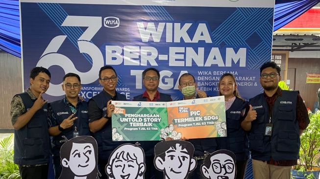 WTJJ Sabet 3 Penghargaan Prestisius TJSL WIKA